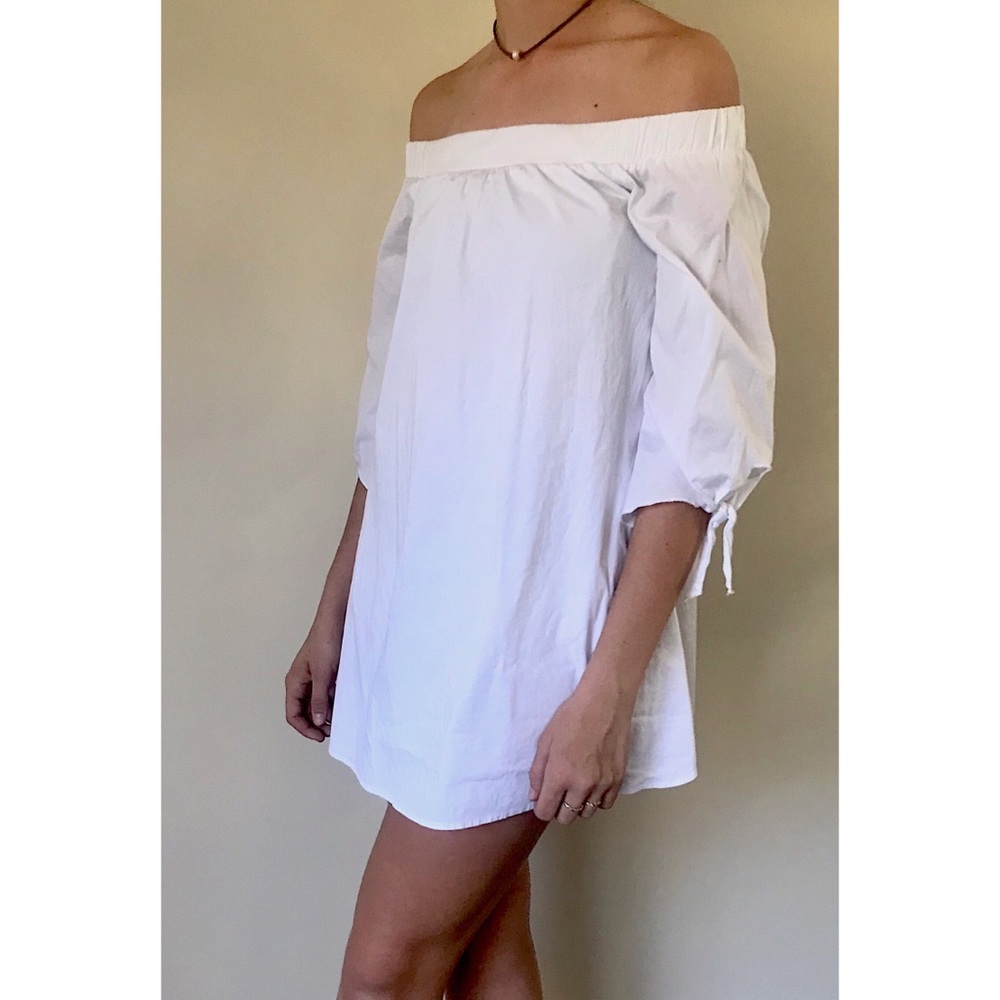 White Boho Style Dress. $5